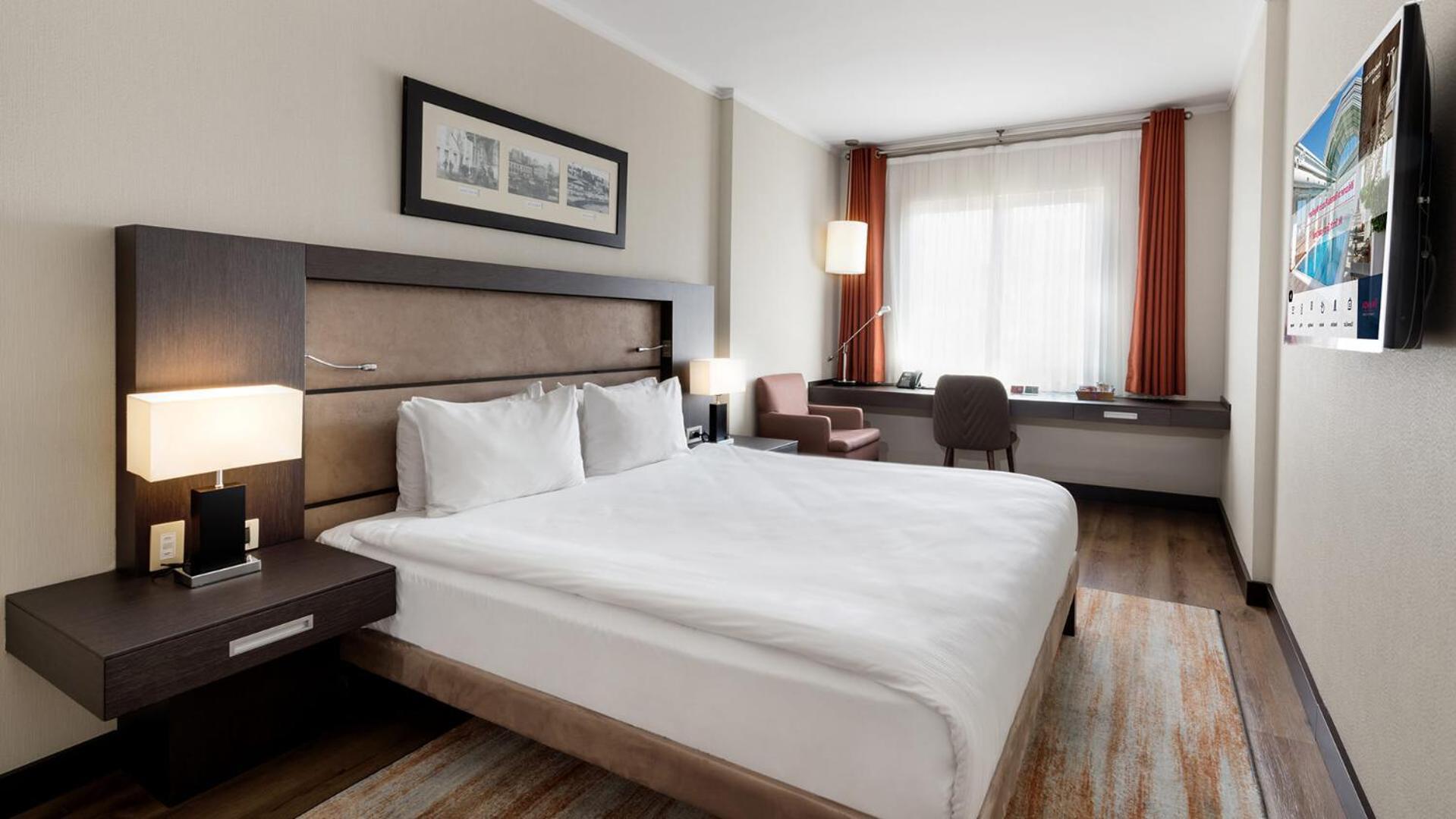 ホテル ラマダ プラザ バイ ウィンダム イスタンブール シティ センター エクステリア 写真 A room at the hotel